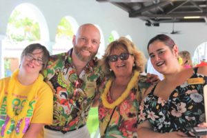 Michael Glidden with Golden Beach Residents