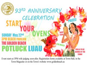 93rd Golden Beach Pot Luck Anniversary