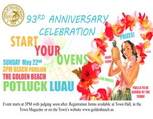 93rd Golden Beach Pot Luck Anniversary