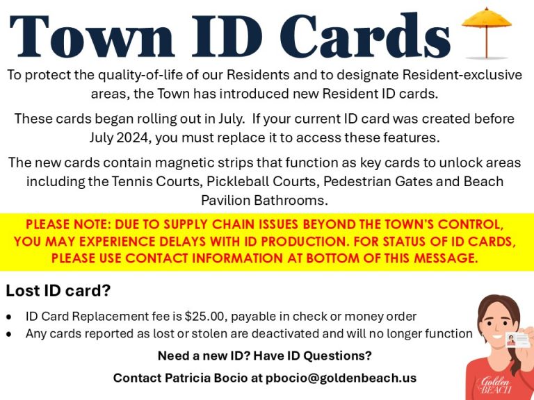 Town ID Cards